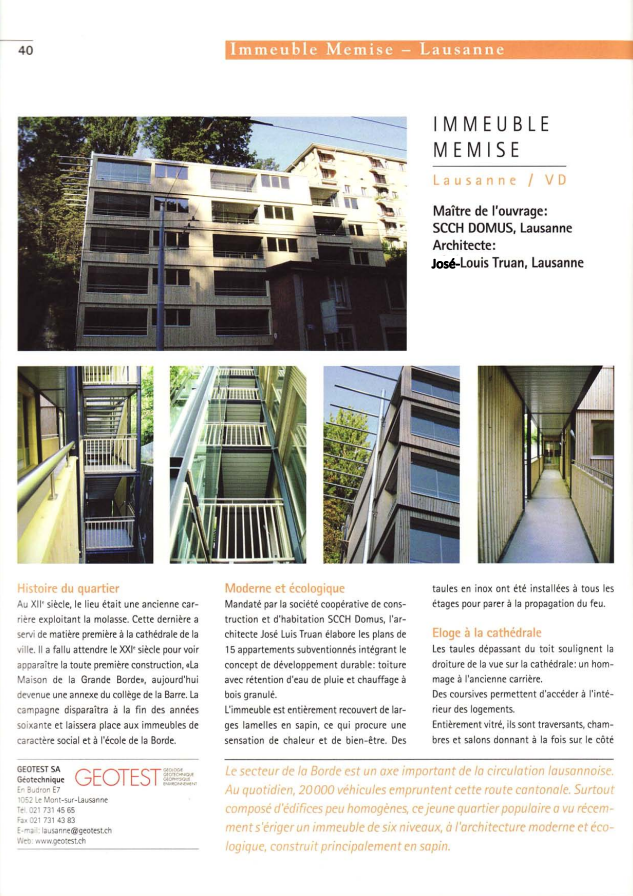 Immeuble Mémise