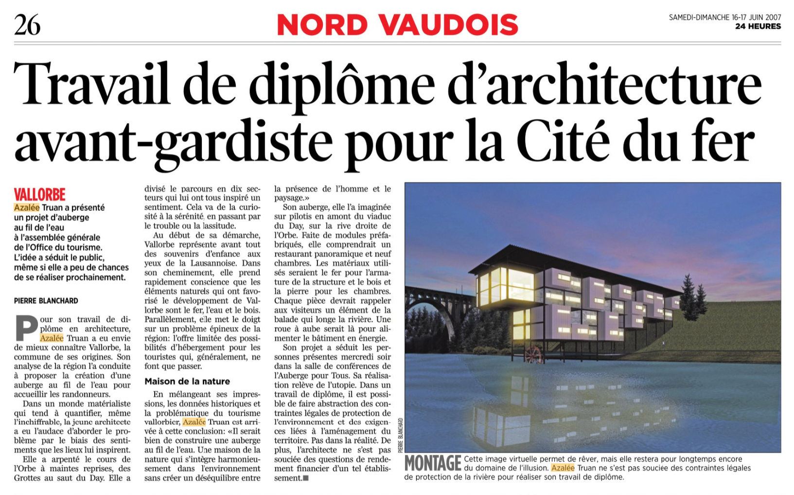 Travail diplôme Azalée